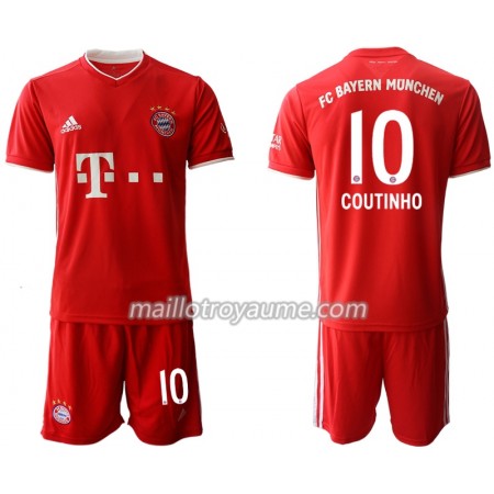 Tenue Enfant Bayern Munich Philippe Coutinho Correia 10 Domicile 2020-2021 (+ Short) Tenue Enfant Bayern Munich Philippe Coutinho Correia 10 Domicile 2020-2021 (+ Short)